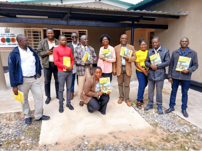Jolly Phonics training in Luapula Province