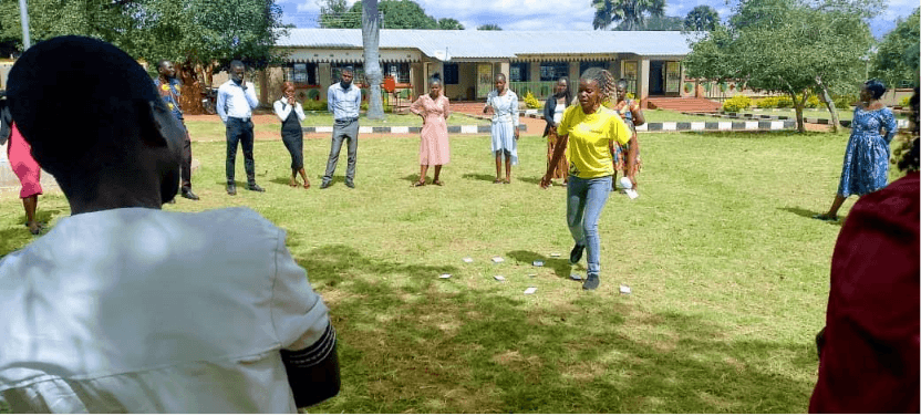 Jolly Phonics materials distribution in Zambia